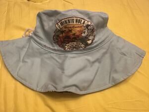 NWOT Disney Parks Minnie Mouse Hula Beach Couture Paul blue bucket hat